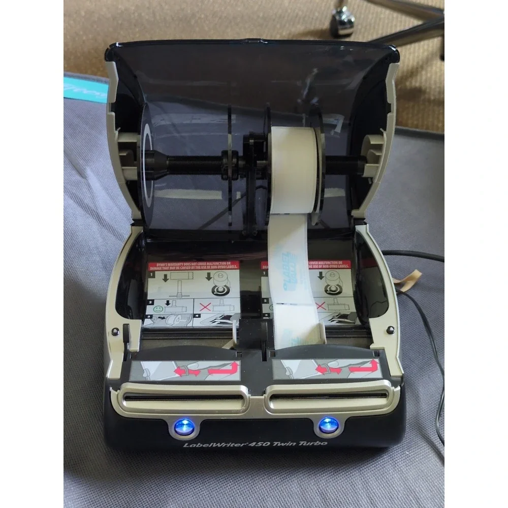 Dymo Labelwriter 450 Twin Turbo Label Printer 1750160 Battery‎ Cord
